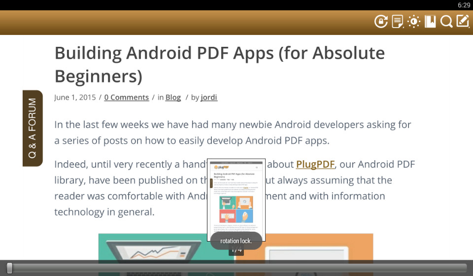 Cómo Programar Un Completo Lector PDF en Android Cómo Programar Un Completo Lector PDF en Android